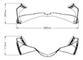 ailerons downforce pour aprilia RSV4 RR RF 