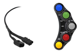 COMMODO RACING GAUCHE JETPRIME BMW S1000RR 09-14 (PLSR028)