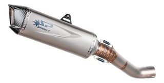 Demi-Ligne racing titane silencieux Force EVO SPARK RSV4 2017-2026,Tuono V4 2017-2026 (GAP0407T)