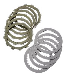 Kit disques garnis + lisses renforcés NEWFREN pour MT09 2014-2016, Tracer 900 2015-2016 (F2889SR)