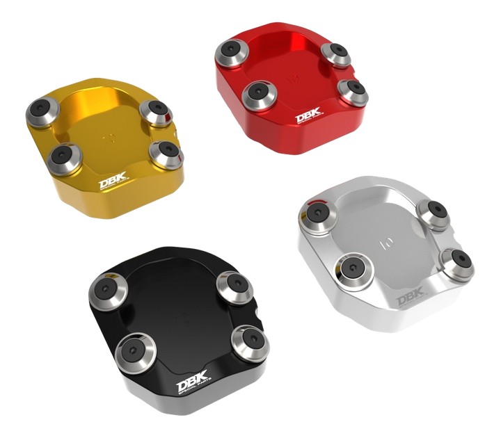 BASE DE SUPPORT BEQUILLE AUGMENTÉE +12MM DUCABIKE MOTO GUZZI STELVIO 2024