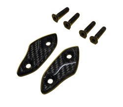 Obturateurs de rétroviseurs en carbone pour Aprilia RS 660