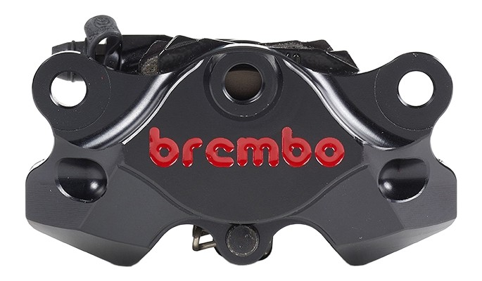 ETRIER ARRIERE BREMBO P2 34 CNC NOIR ENTRAXE 84MM (120A44130)