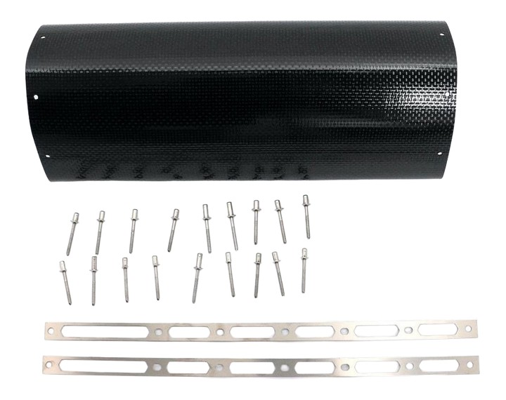 Kit réparation de silencieux carbone Akrapovic RSV4 2011-2016 (P-RKS251ZC35)
