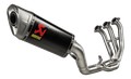 Ligne complète Akrapovic inox avec silencieux carbone pour MT-09 2021-2025 (S-Y9R18-APC)