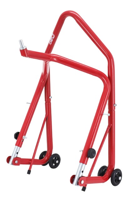 LEVE / BEQUILLE STAND MOTO AVANT FIXATION SOUS TE DE FOURCHE