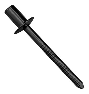 Rivet noir pour silencieux en inox Akrapovic 85x3 mm (P-BR3)