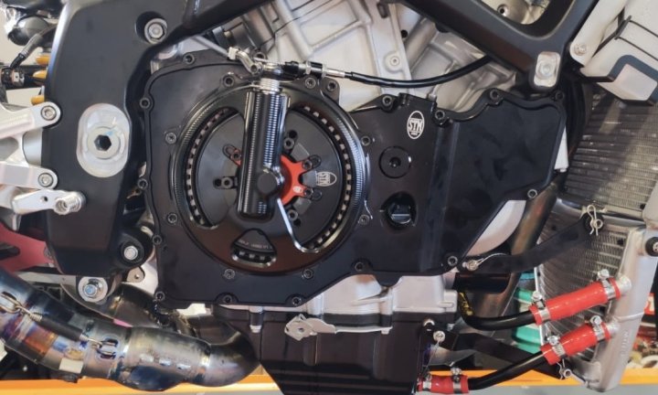 KIT DE CONVERSION EMBRAYAGE A SEC STM EVO SBK APRILIA RSV4 2021-2025 (KTT-3600)