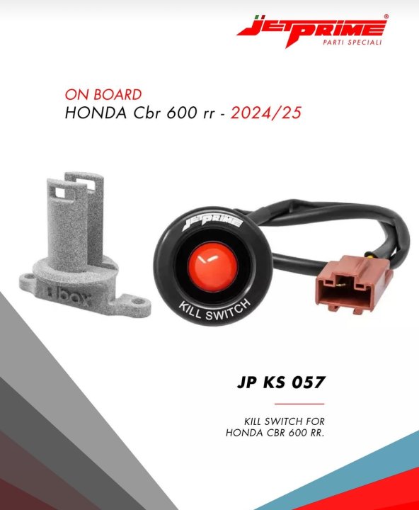 KILL SWITCH JETPRIME HONDA CBR600 RR 2024-2025 (KS057)
