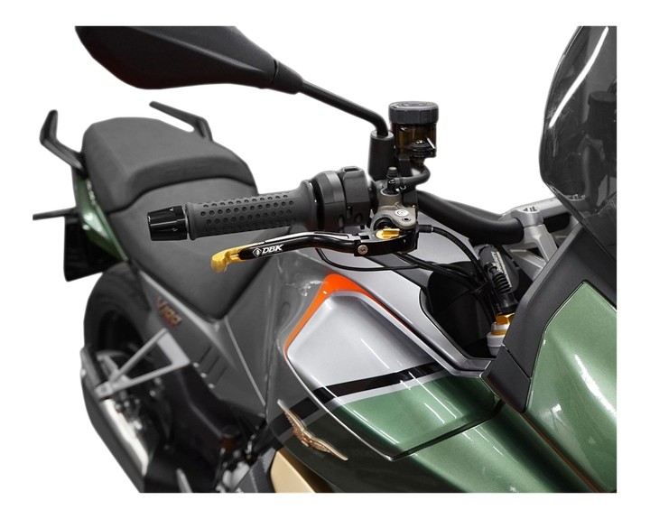 LEVIERS DE RÉGLAGE FREIN / EMBRAYAGE DUCABIKE ECO GP2 POUR MOTO-GUZZI V100 MANDELLO, STELVIO 2024-2025 (LEA16)
