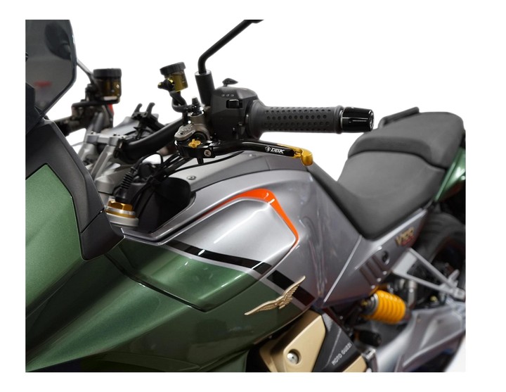LEVIERS DE RÉGLAGE FREIN / EMBRAYAGE DUCABIKE ECO GP2 POUR MOTO-GUZZI V100 MANDELLO, STELVIO 2024-2025 (LEA16)