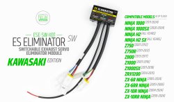 Eliminateur contrôleur de moteur de valve d'échappement HEALTECH pour Kawasaki  (ESE-SW-K01)
