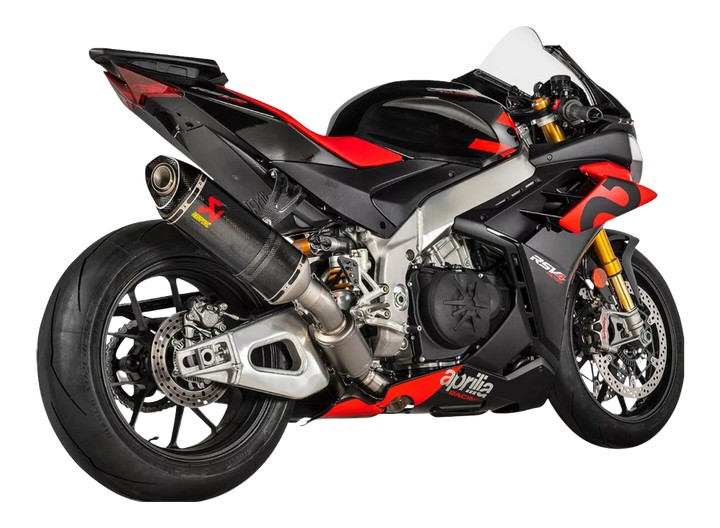Raccord Akrapovic titane RSV4 2021+ (L-A10E11TD)