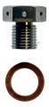 VIS BOUCHON DE SONDE LAMBDA EN TITANE Ø 12X125