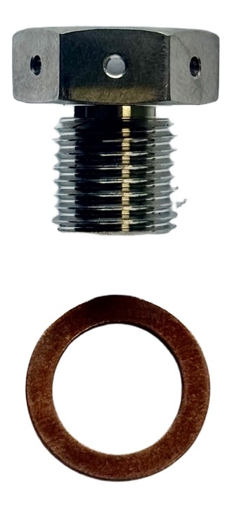 VIS BOUCHON DE SONDE LAMBDA EN TITANE Ø 12X125