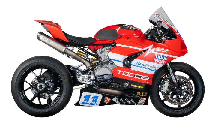Ligne Spark full titane silencieux rectangular Ducati Panigale V2, 959, 1199, 1299 Version WSSP  (GDU8836T)