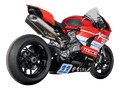 Ligne Spark full titane silencieux rectangular Ducati Panigale V2, 959, 1199, 1299 Version WSSP  (GDU8836T)