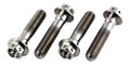 Kit de 4 vis d'embase de fourche prépercé en inox Aprilia RSV4
