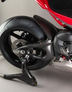 Protection de bras oscillant LIGHTECH carbone mat pour PANIGALE V4 / V4S  2025