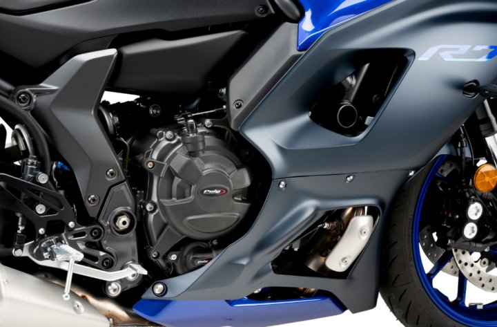 Set de protections de carter PUIG pour YAMAHA R7 2022 / 2024