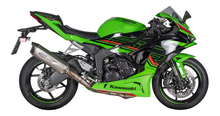 Ligne complète Spark Titane silencieux Force Evo ZX6R 2009-2016, ZX6R 636 2013-2016, 2019-2025 (GKA8829T)