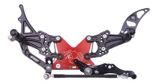 Commandes reculées Spider HONDA CBR 600 RR 2007-2022 (10.H337)