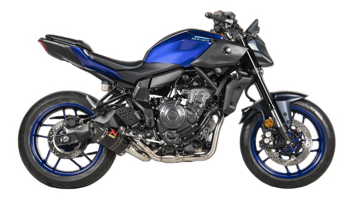 Ligne compléte Akrapovic Carbone Yamaha MT07 / Tracer 7 / 7GT / XSR 700 2014-2026  (S-Y7R2-AFC/1)