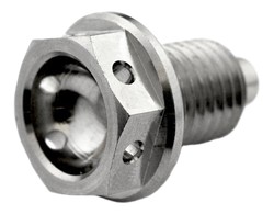 Bouchon de vidange aimanté pré-percé en Titane Honda CBR1000RR-R 2020-2025