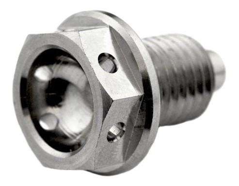Bouchon de vidange aimanté pré-percé en Titane Honda CBR1000RR-R 2020-2025