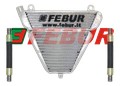 RADIATEUR EAU ET HUILE ADDITIONNEL FEBUR POUR DUCATI PANIGALE V2 2020-2024
