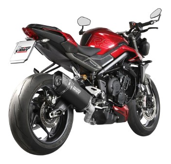 Ligne complète MIVV SR-1 TRIUMPH STREET TRIPLE 765 (T.026.LR1TB)