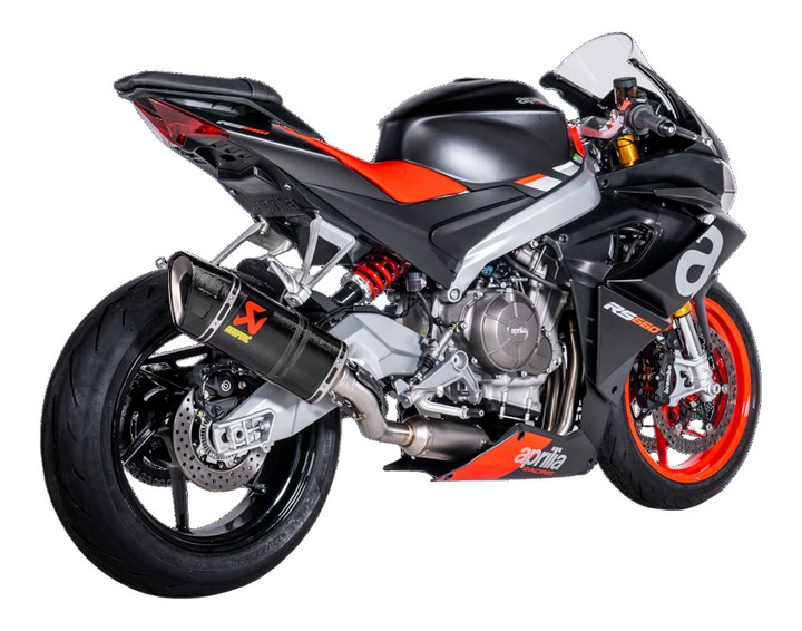 Ligne racing inox/carbone Akrapovic RS660 2020-2025 / Tuono 660 2021-2025 (S-A6R5-APLC)