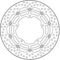 Disque de frein avant flottant Halo 320mm R1 2015-2026, R6 2017-2026, R9 2025-2026, MT-10 2016-2026
