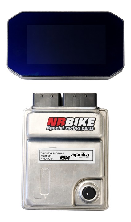 BOITIER ECU + DASHBOARD MM RACE APRILIA RSV4 2025-2026