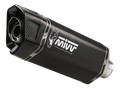 Ligne complète Mivv SR-1 Inox Noir pour Aprilia RS 457 2024-2026