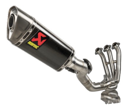 Ligne d'échappement racing inox/carbone Akrapovic Tracer 9/Tracer 9 GT/Tracer 9 GT+ 2021-2026 (S-Y9R20-APC)