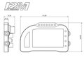 DASHBOARD RACING I2M CHROME LITE APRILIA RSV4