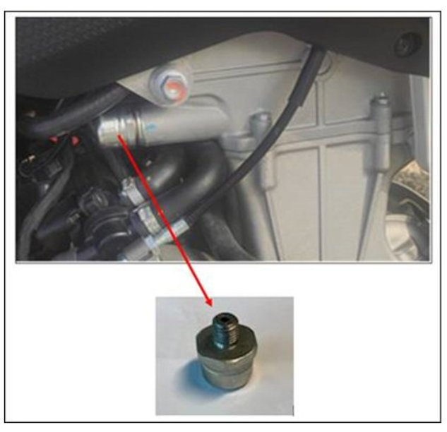 Réservoir pour tendeur de distribution moteur Aprilia 660 2020-2024 (1A021528)