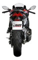 Ligne complète Mivv SR-1 Inox Noir pour Aprilia RS 457 2024-2026