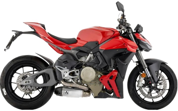Silencieux WORKS ARROW Titane Ducati Streetfighter V4 2025-2026 (71163PK)