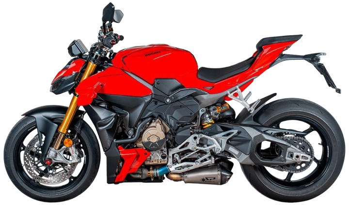 SILENCIEUX TITANE SPARK KONIX EVO POUR DUCATI PANIGALE V4, STREETFIGHTER V4 2025-2026 (GDU8856T)