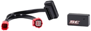 Boitier Euro5+ snap pour supression catalyseur APRILIA RS457, RS660 2025/2026, TUONO V4, RSV4 2025/2026