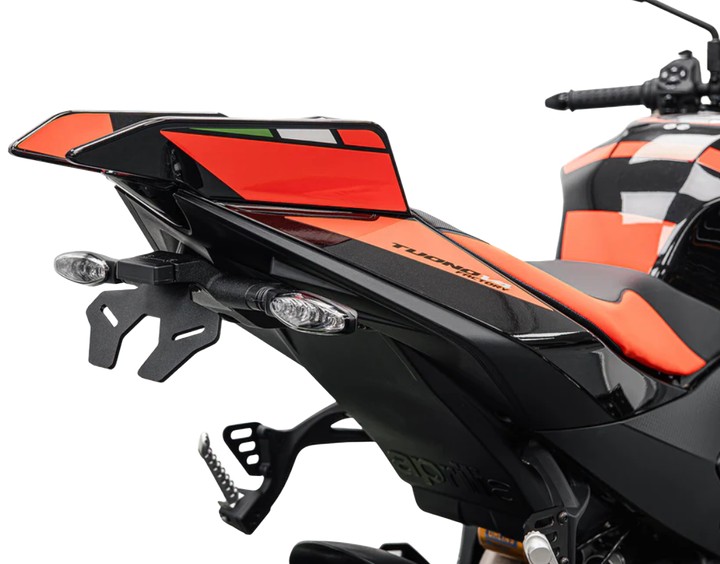 Support de plaque Evotech pour Aprilia TUONO V4 2025-2026 et RSV4 2025-2026