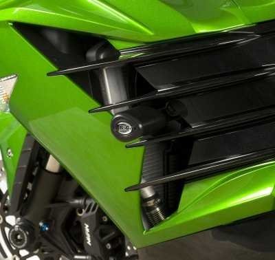 Kit Tampons de Protection AERO R&G Racing ZZR 1400 2012-2020 (CP0311BL)