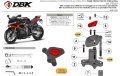 Kit de protections de cadre Ducabike APRILIA RSV4 2025-2026