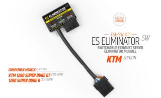 Contrôleur moteur de valve d'échappement HEALTECH pour KTM 1290 Super Duke GT/R 2017-2019 (ESE-SW-KT1)