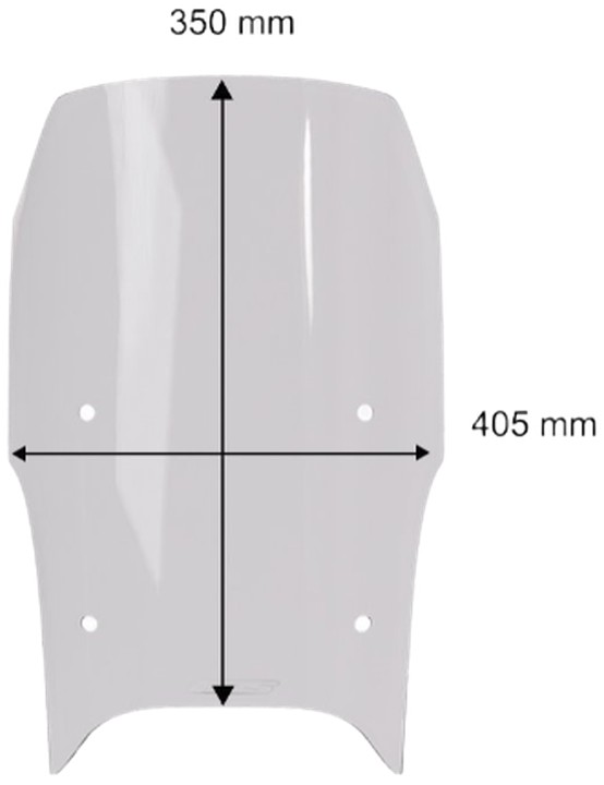 BULLE TRANSPARENTE WRS VOGE DS 800 X RALLY 2025-2026