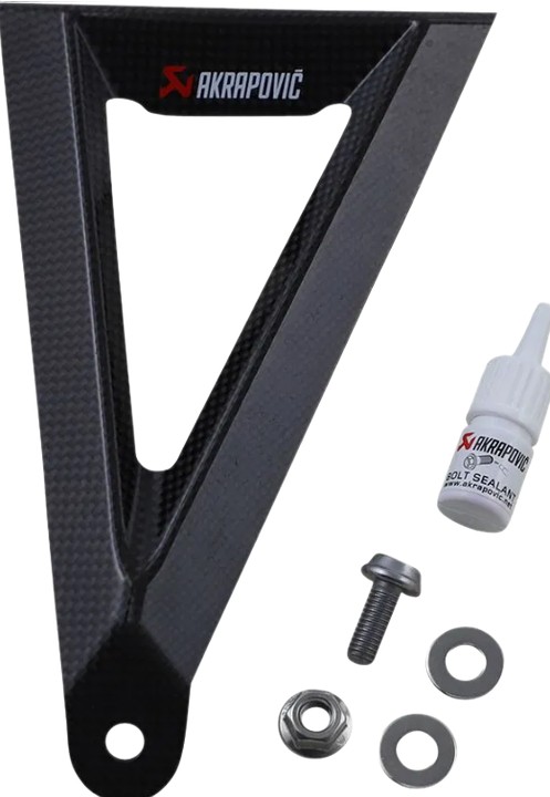 Patte de silencieux Akrapovic en carbone pour CBR1000RR-R 2020-2026 (P-MBH10SO2)