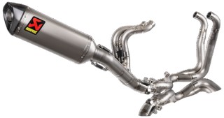 Ligne complète Akrapovic Titane Aprilia RSV4 et Tuono V4 2021-2026 (S-A10E10-RT)