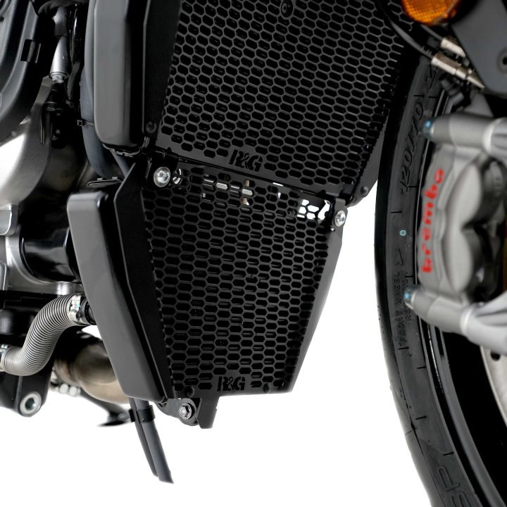 Grille de radiateur d'huile R&G RSV4 2025-2026, TUONO V4 2025-2026 (OCG0066PROBK)